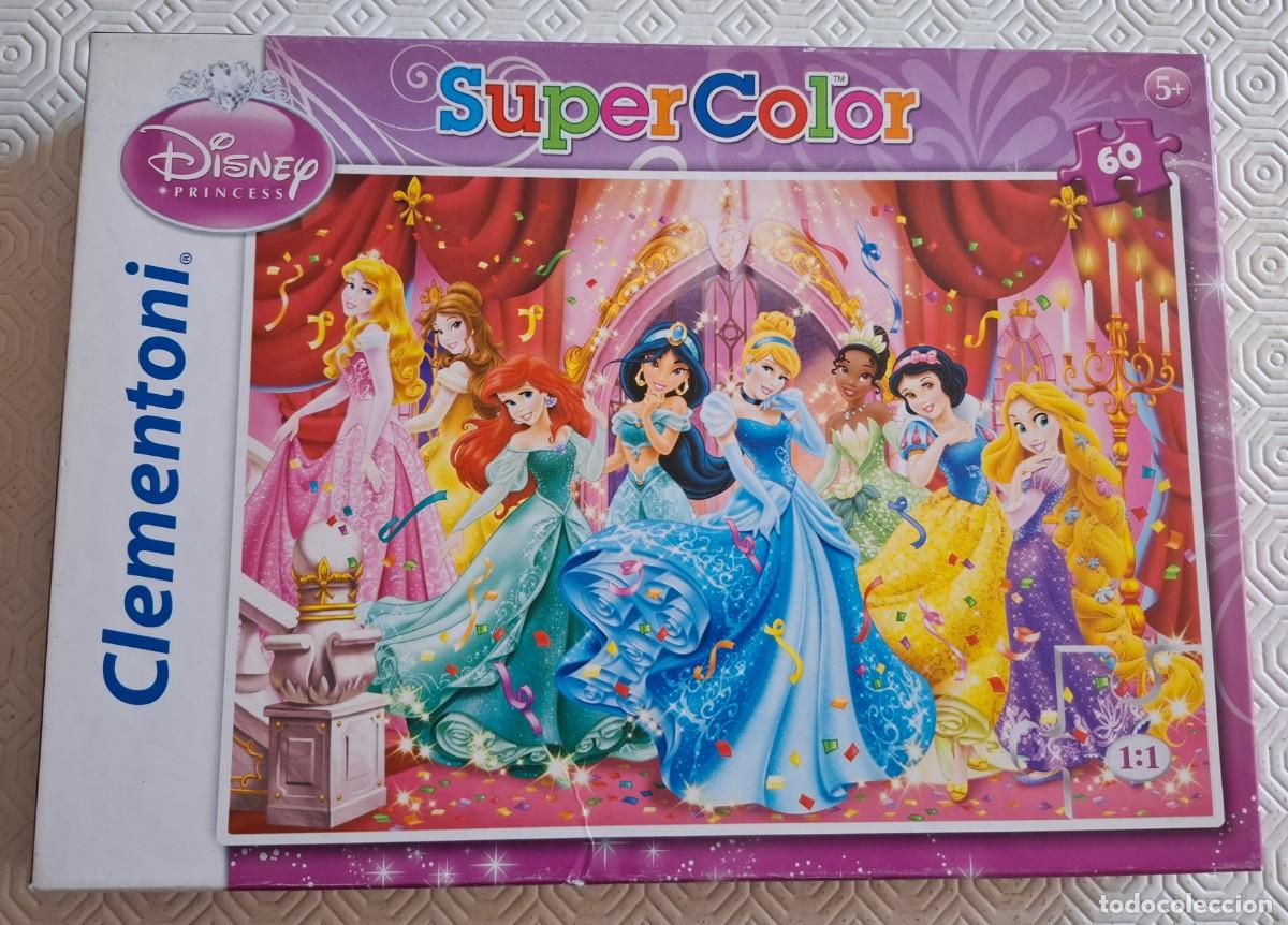 Juguetes antiguos y Juegos de colecci&oacute;n: Puzzle Clementoni - 60 piezas - Princesas Disney