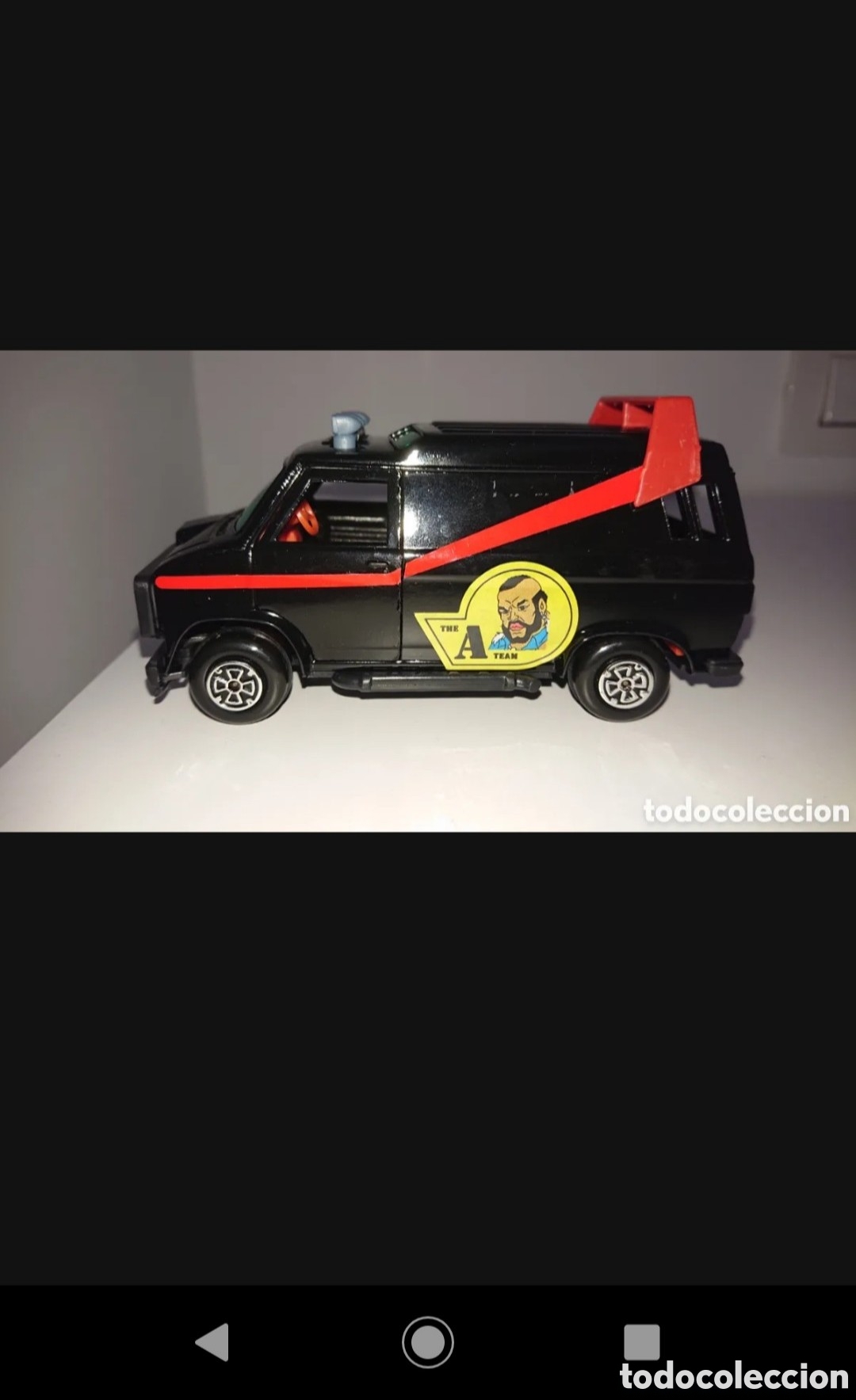 Juguetes antiguos y Juegos de colecci&oacute;n: Furgoneta Guisval 1/37 El Equipo A The A-Team Chevy-van