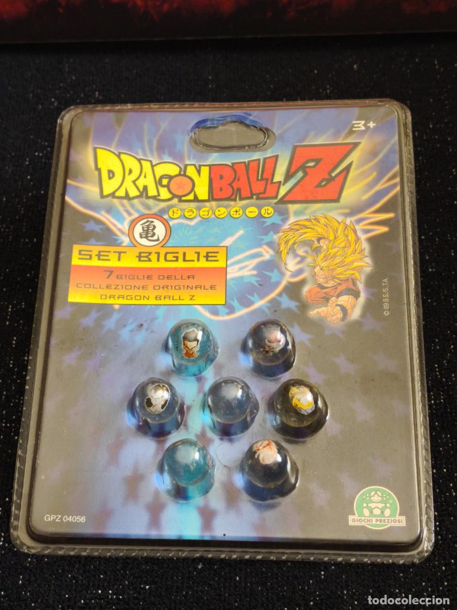 Juguetes antiguos y Juegos de colecci&oacute;n: BLISTER 7 CANICAS DRAGON BALL GIOCHI PREZIOSI
