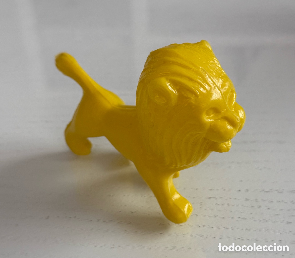 Juguetes antiguos y Juegos de colecci&oacute;n: Mu&ntilde;eco Le&oacute;n Pl&aacute;stico inflado A&ntilde;os 70/80