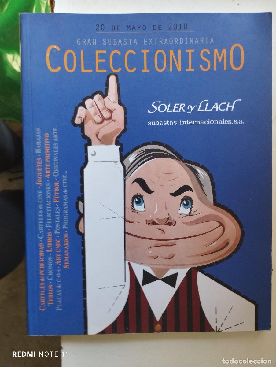 Juguetes antiguos y Juegos de colecci&oacute;n: CAT&Aacute;LOGO SUBASTA DE COLECCIONISMO - SOLER Y LLACH 2010 - JUGUETES, TEBEOS, BARAJAS