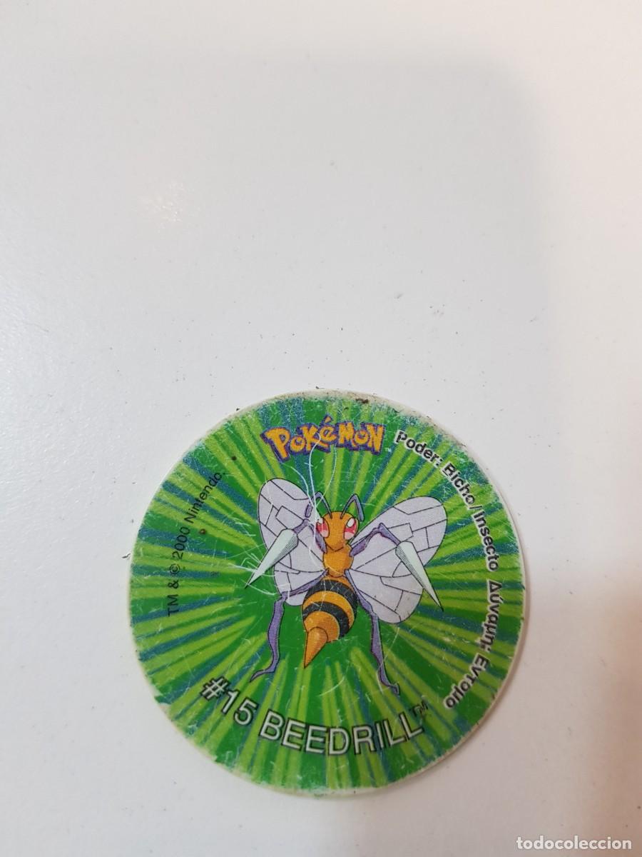 Juguetes antiguos y Juegos de colecci&oacute;n: Tazo pokemon #15 BEEDRILL