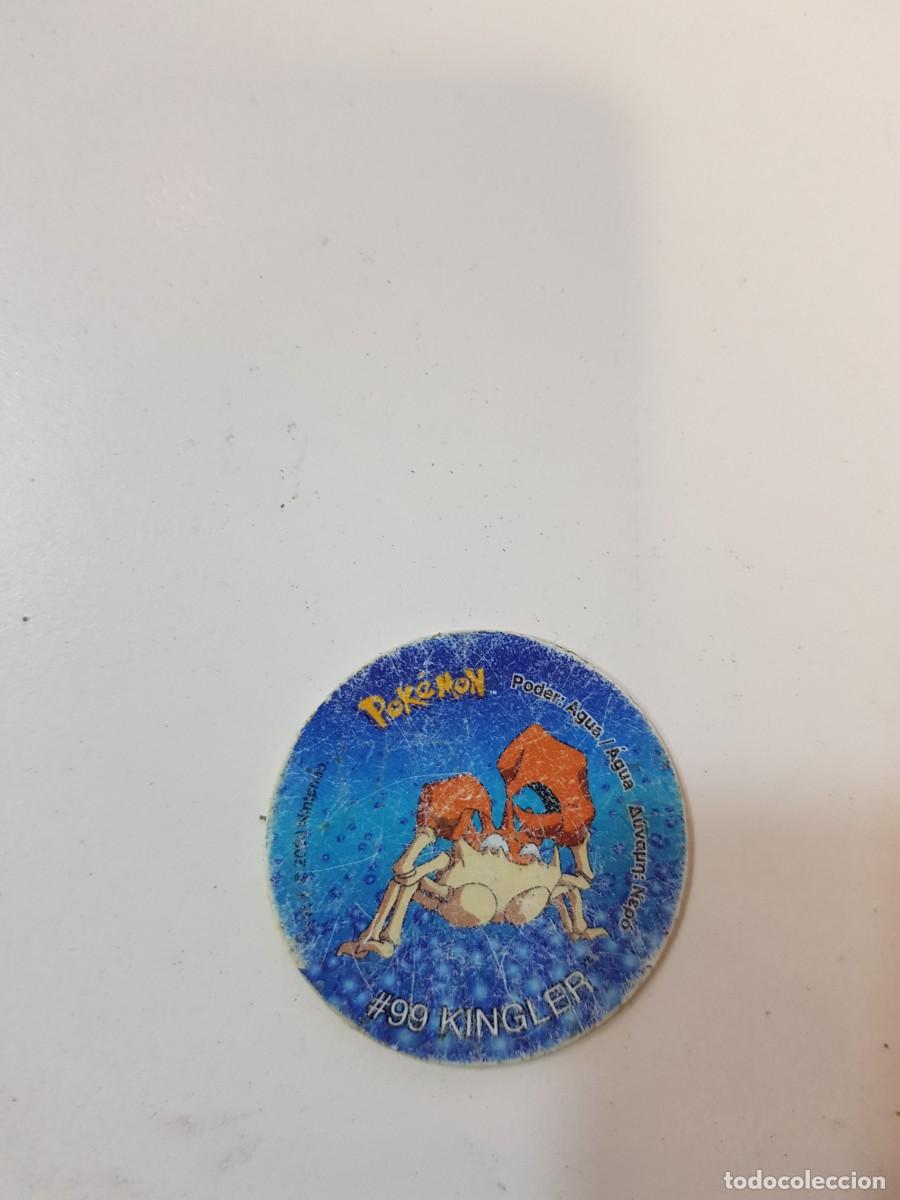 Juguetes antiguos y Juegos de colecci&oacute;n: Tazo pokemon #99 KINGLER