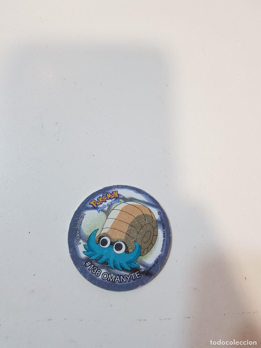 Juguetes antiguos y Juegos de colecci&oacute;n: Tazo pokemon #138 OMANYTE