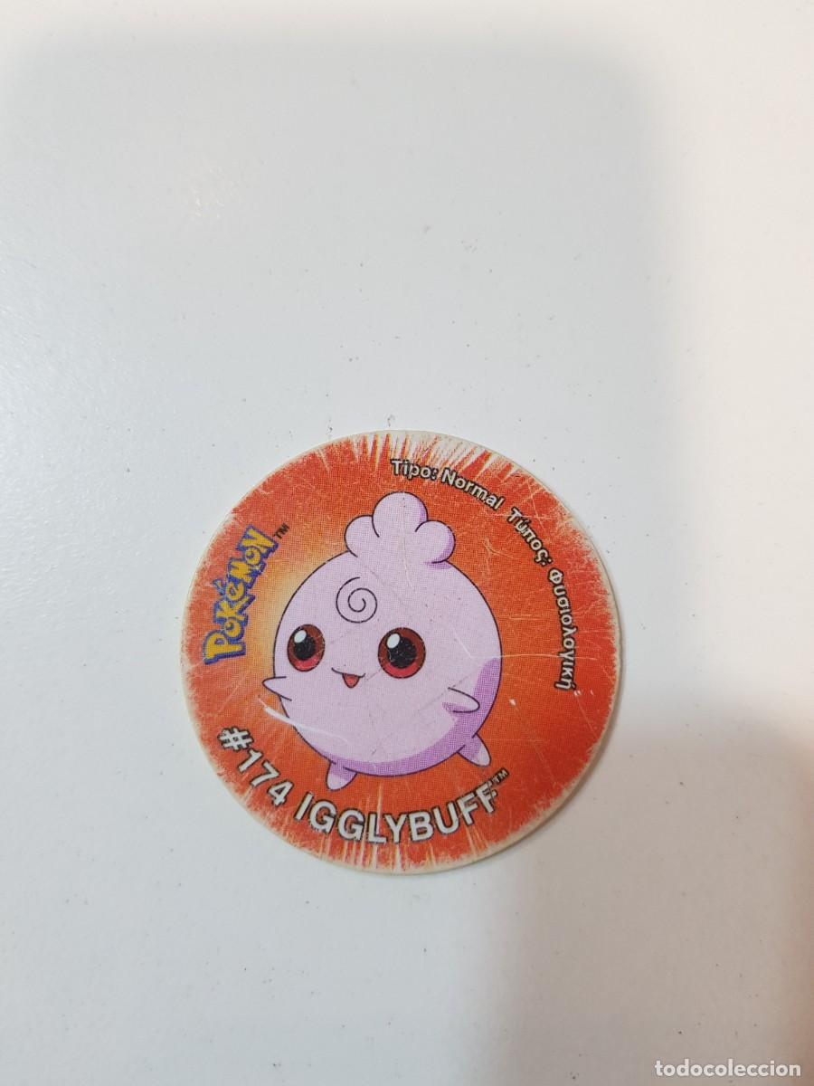 Juguetes antiguos y Juegos de colecci&oacute;n: Tazo pokemon #174 IGGLYBUFF