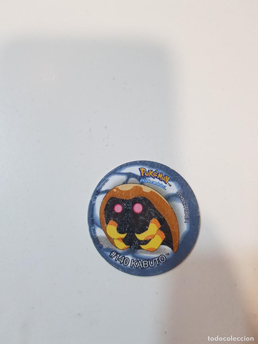 Juguetes antiguos y Juegos de colecci&oacute;n: Tazo pokemon #140 KABUTO