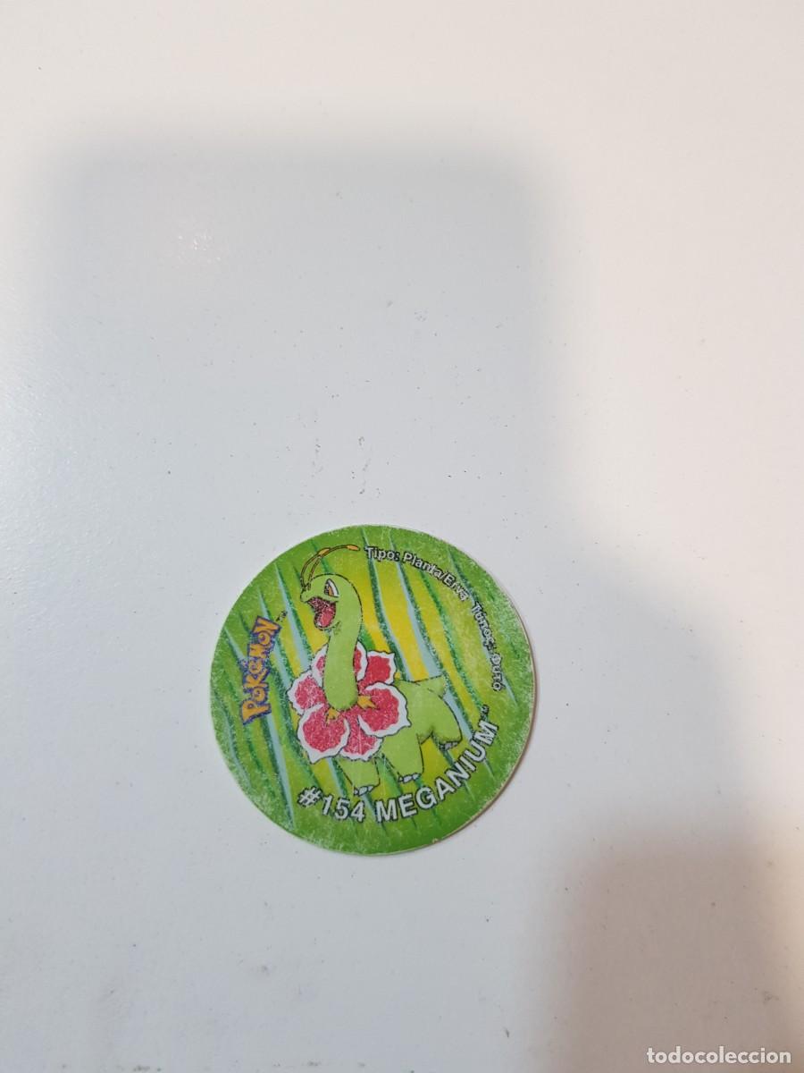 Juguetes antiguos y Juegos de colecci&oacute;n: Tazo pokemon #154 MEGANIUM