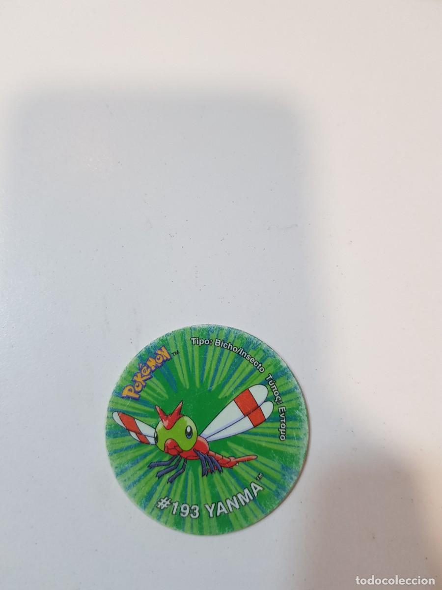 Juguetes antiguos y Juegos de colecci&oacute;n: Tazo pokemon #193 YANMA