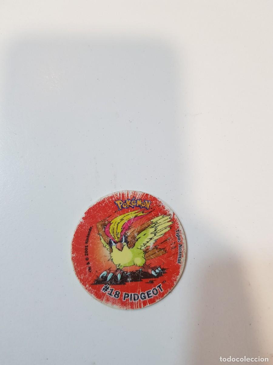Juguetes antiguos y Juegos de colecci&oacute;n: Tazo pokemon #18 PIDGEOT