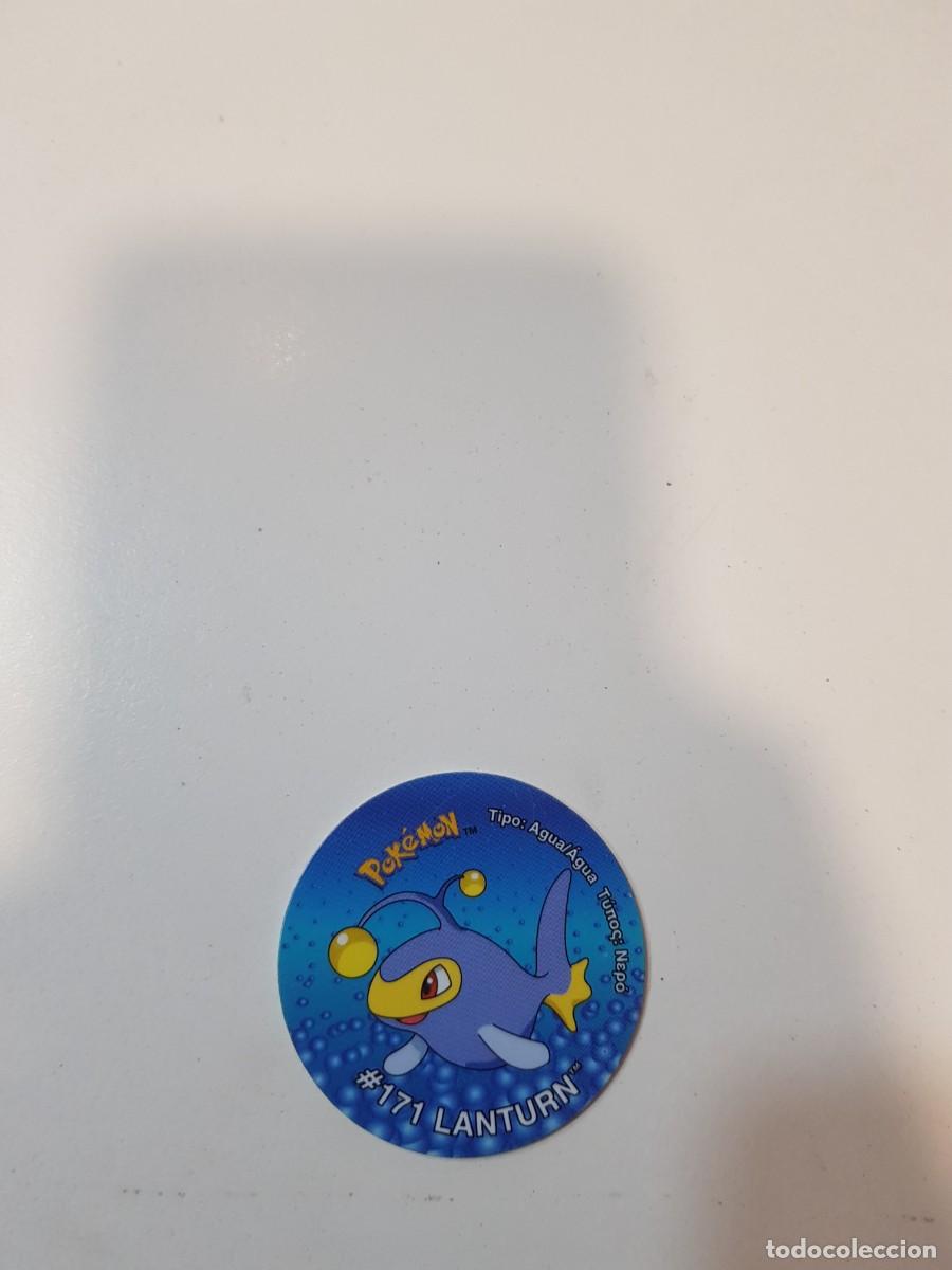 Brinquedos antigos e Jogos de cole&ccedil;&atilde;o: Tazo pokemon #171 LANTURN