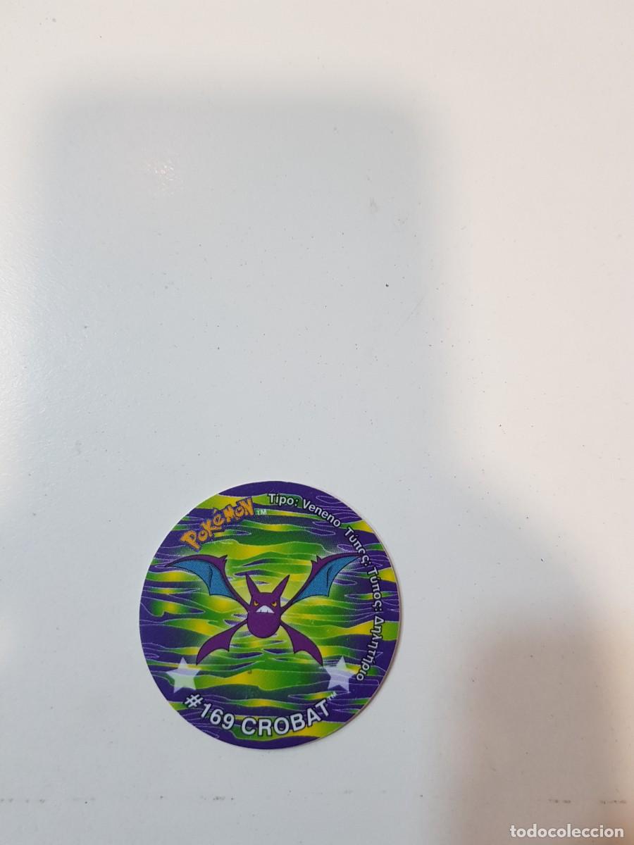 Juguetes antiguos y Juegos de colecci&oacute;n: Tazo pokemon #169 CROBAT