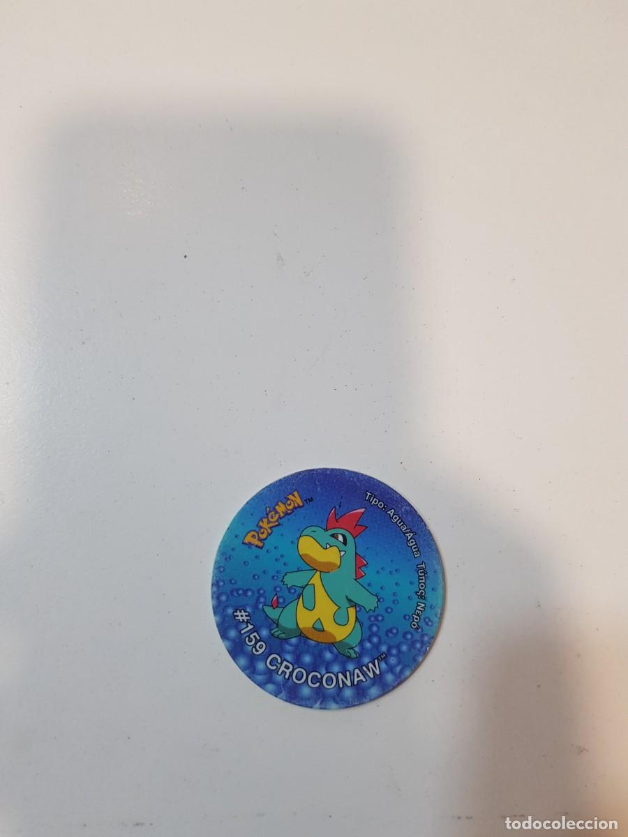 Juguetes antiguos y Juegos de colecci&oacute;n: Tazo pokemon #159 CROCONAW