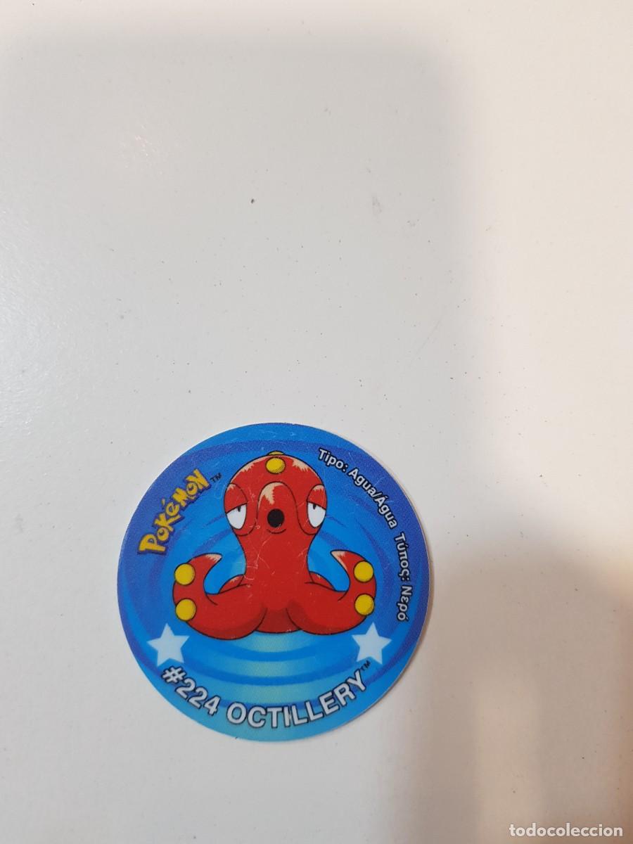 Juguetes antiguos y Juegos de colecci&oacute;n: Tazo Pokemon #224 OCTILLERY