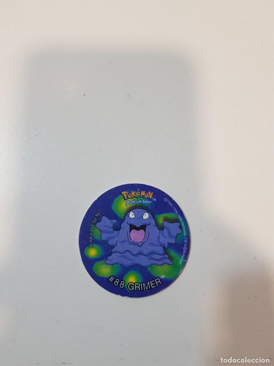 Juguetes antiguos y Juegos de colecci&oacute;n: Tazo Pokemon #88 GRIMER