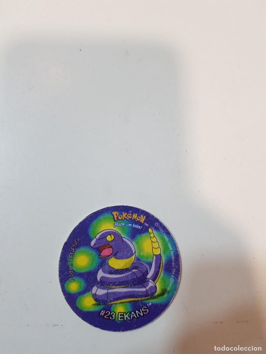 Juguetes antiguos y Juegos de colecci&oacute;n: Tazo Pokemon #23 EKANS