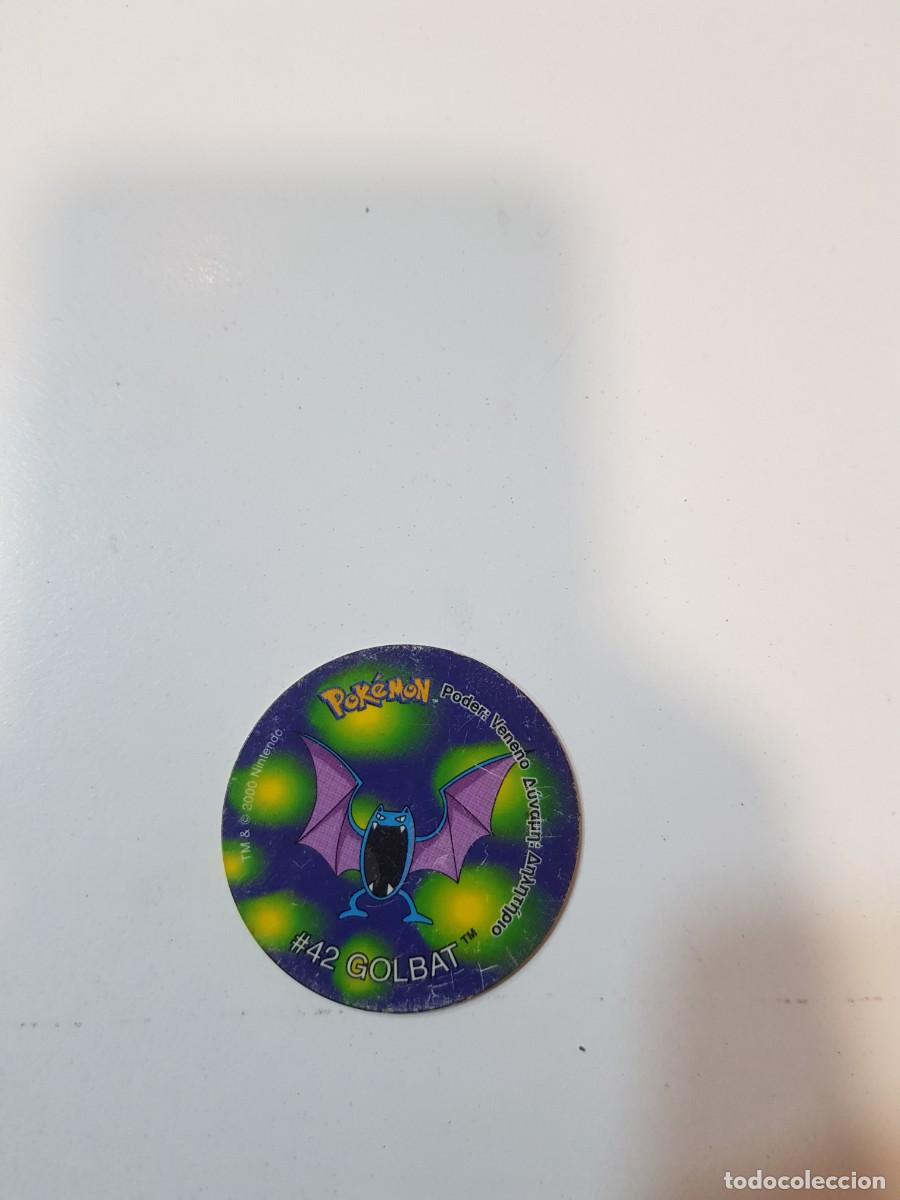 Juguetes antiguos y Juegos de colecci&oacute;n: Tazo Pokemon #42 Golbat