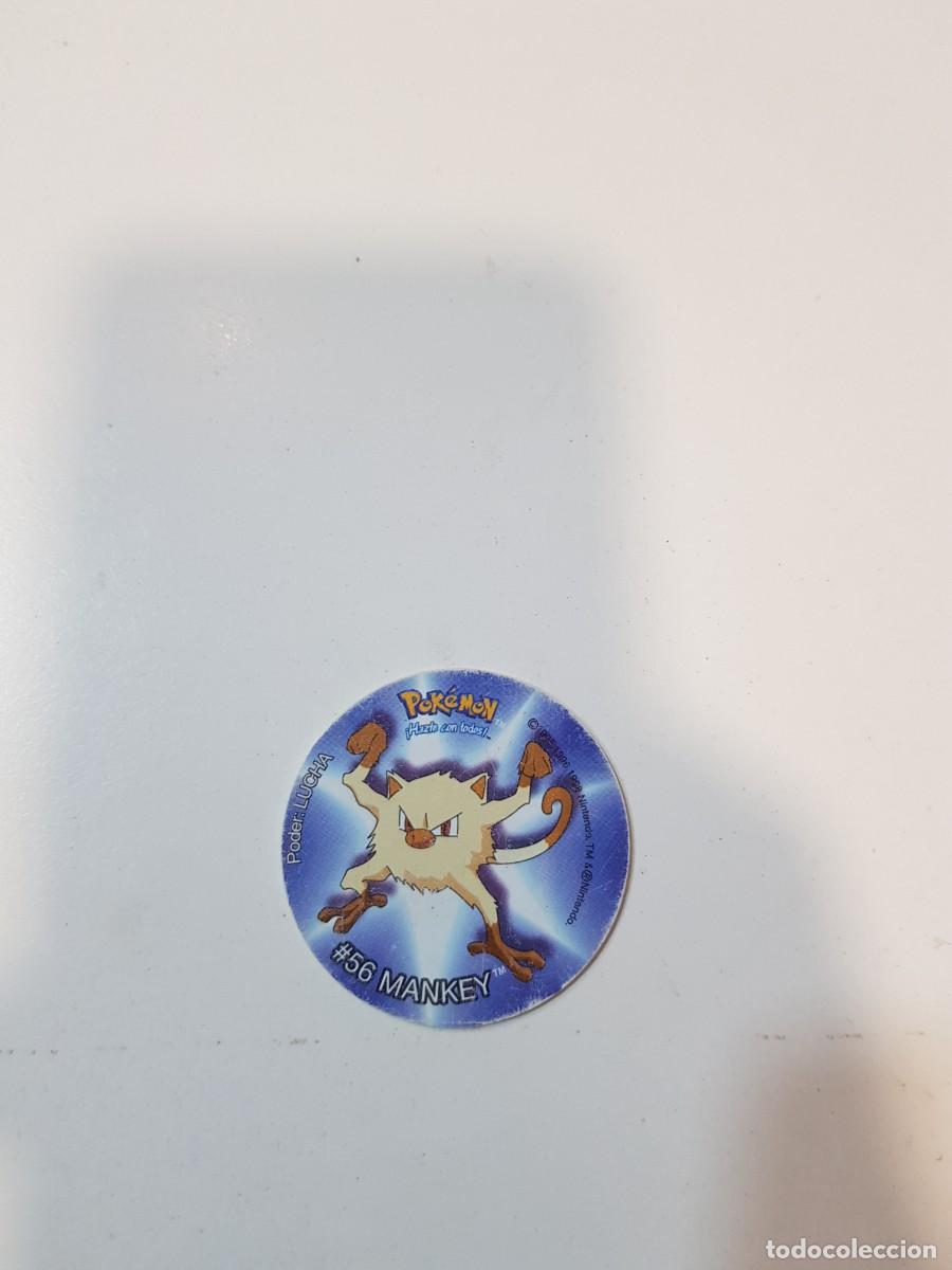 Juguetes antiguos y Juegos de colecci&oacute;n: Tazo Pokemon #56 Mankey