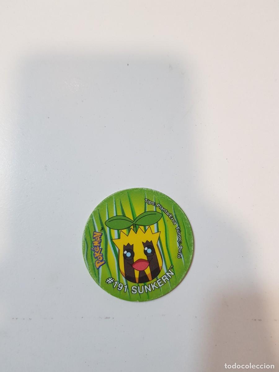Juguetes antiguos y Juegos de colecci&oacute;n: Tazo Pokemon #191 sunkern