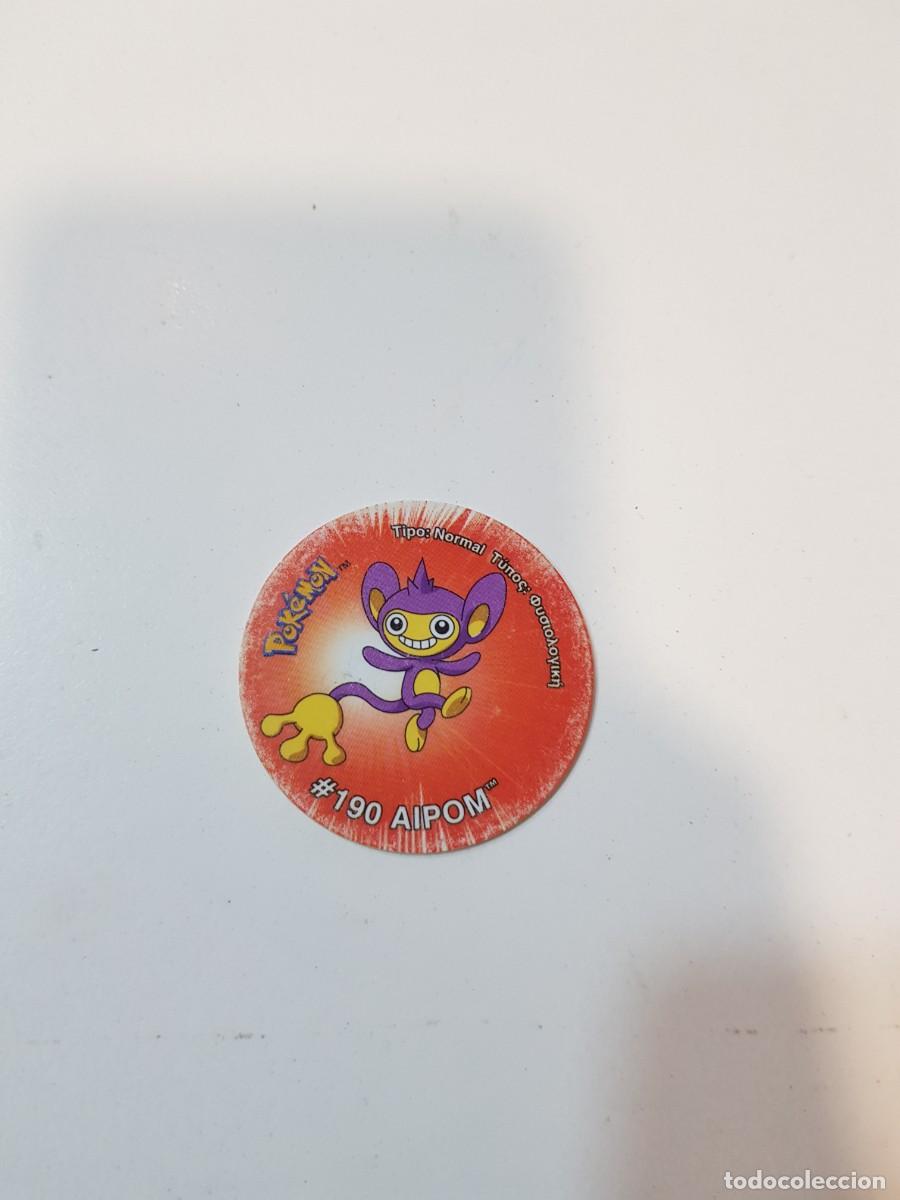 Juguetes antiguos y Juegos de colecci&oacute;n: Tazo Pokemon #190 aipom