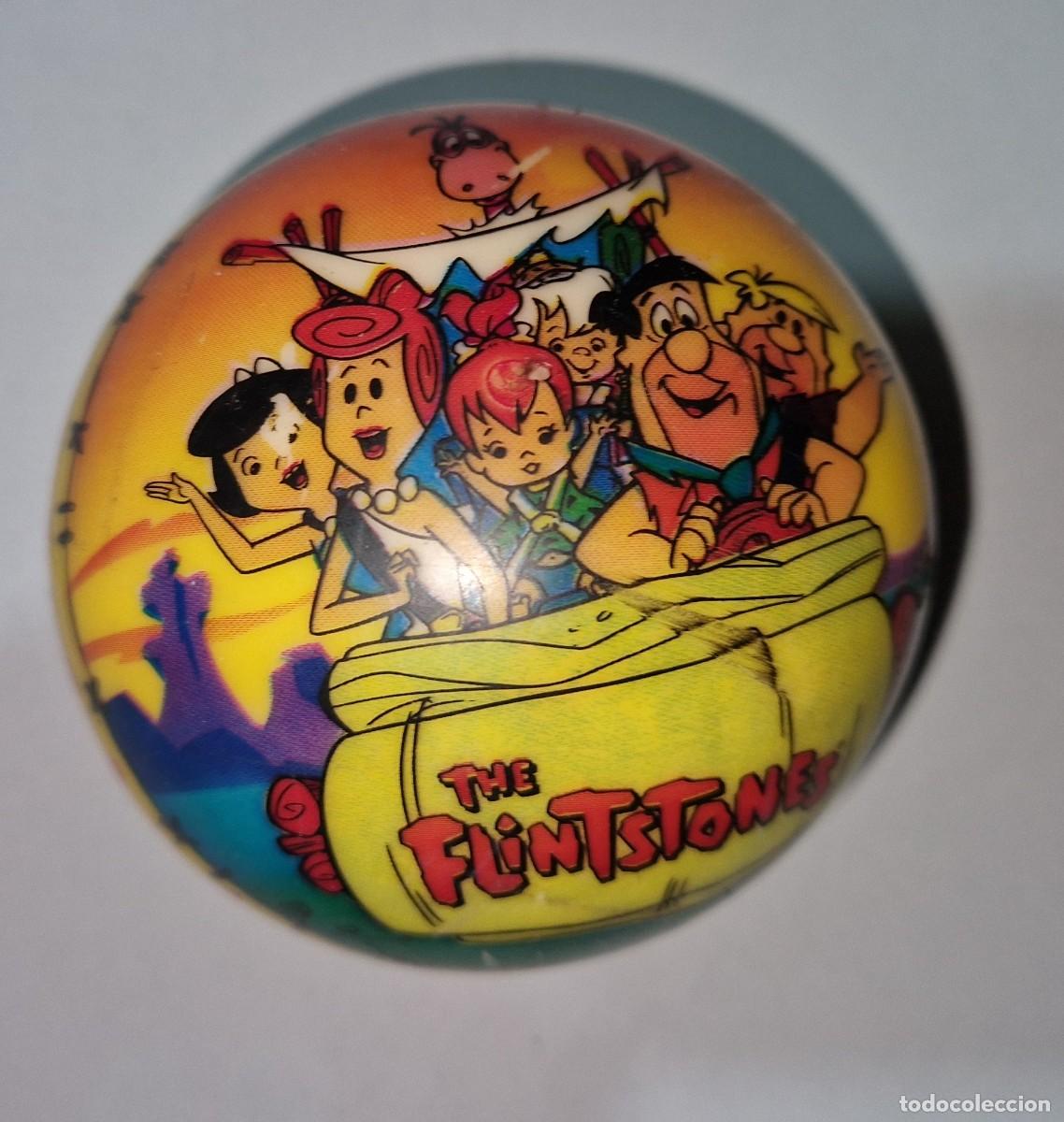 Juguetes antiguos y Juegos de colecci&oacute;n: PELOTA - LOS PICAPIEDRAS - THE FLINTSTONES - HANNA BARBERA A&Ntilde;O 1994