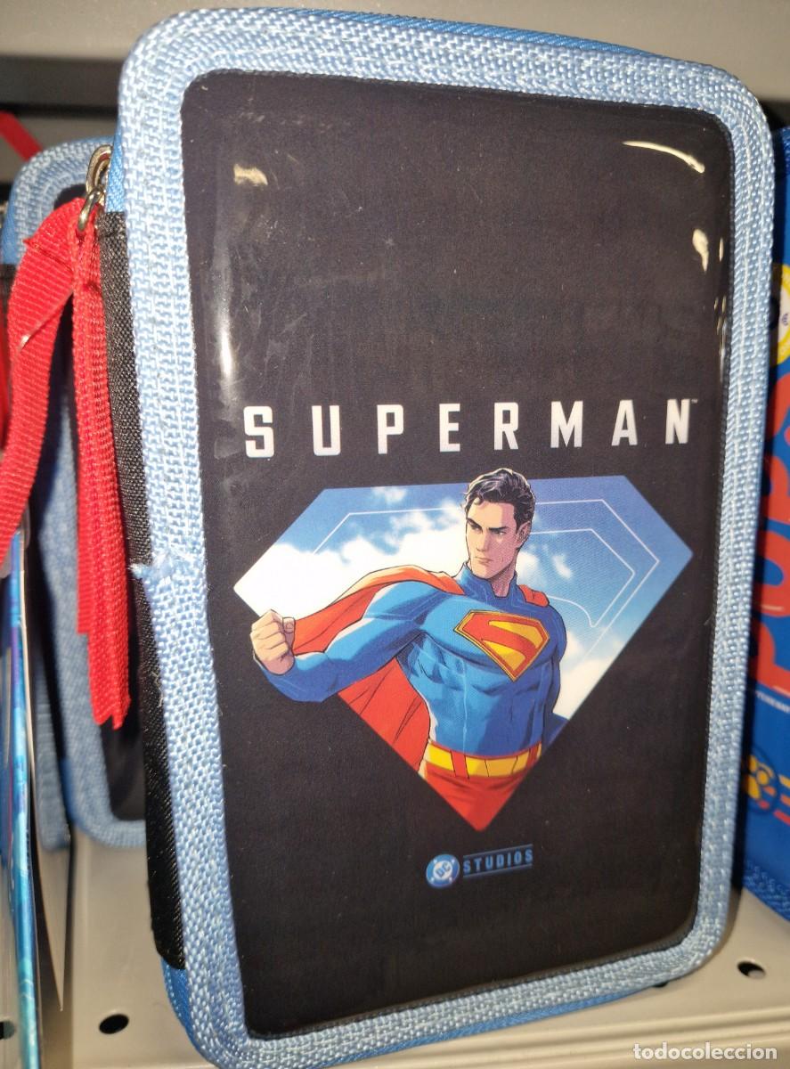 Juguetes antiguos y Juegos de colecci&oacute;n: SUPERMAN ESTUCHE COLEGIO