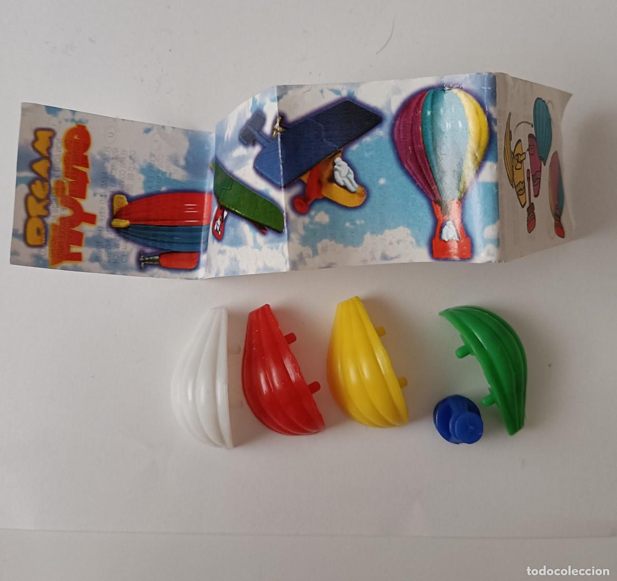 Juguetes antiguos y Juegos de colecci&oacute;n: globo miniatura escala mini de huevo sorpresa antiguo a&ntilde;os 90 bpz papel