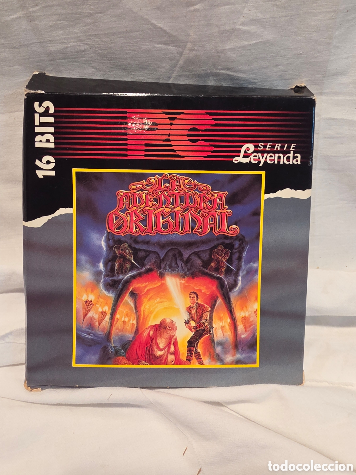 Juguetes antiguos y Juegos de colecci&oacute;n: LA AVENTURA ORIGINAL. 16 BITS. SERIE LEYENDA. 1989.