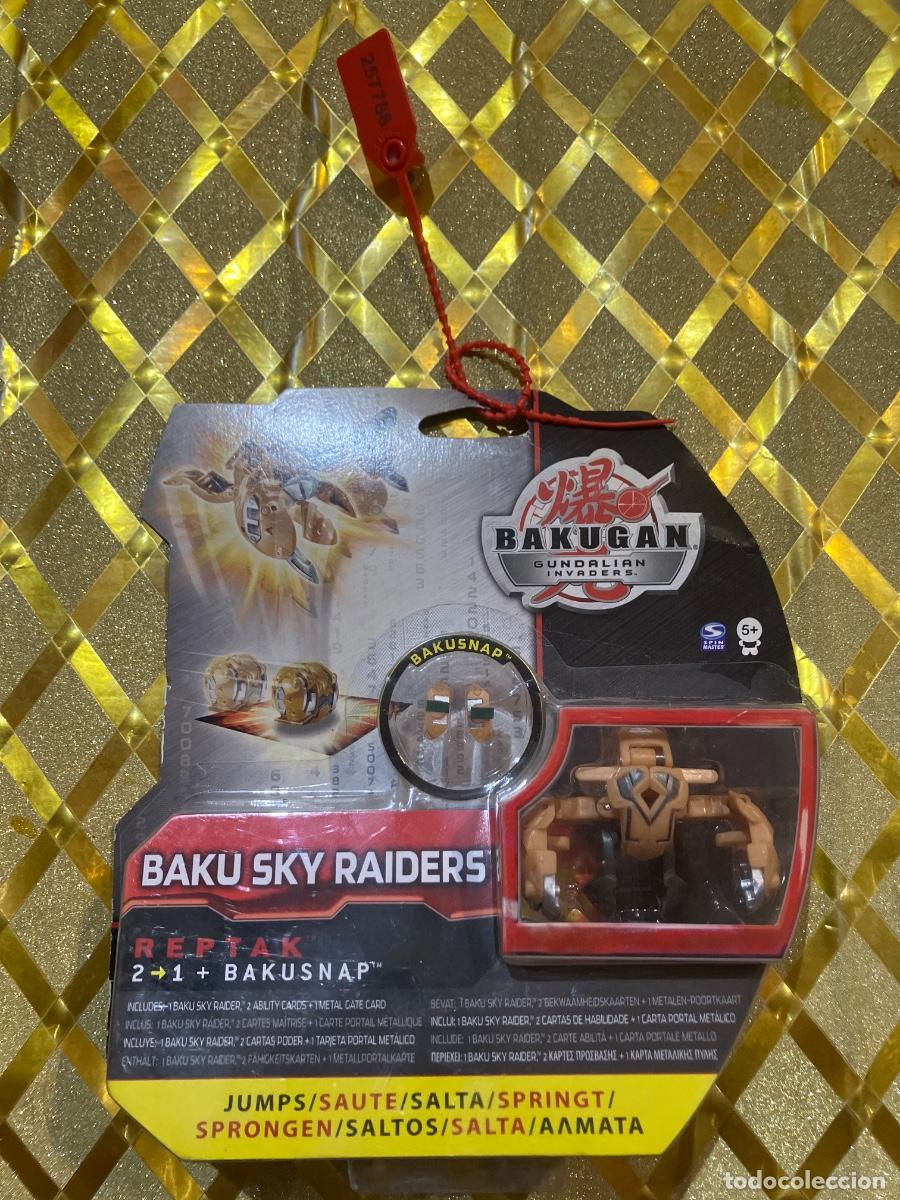 Juguetes antiguos y Juegos de colecci&oacute;n: BAKUGAN BAK&Uacute; SKY RAIDERS REPTAK BAKUSNAP ( N 257788 ) !