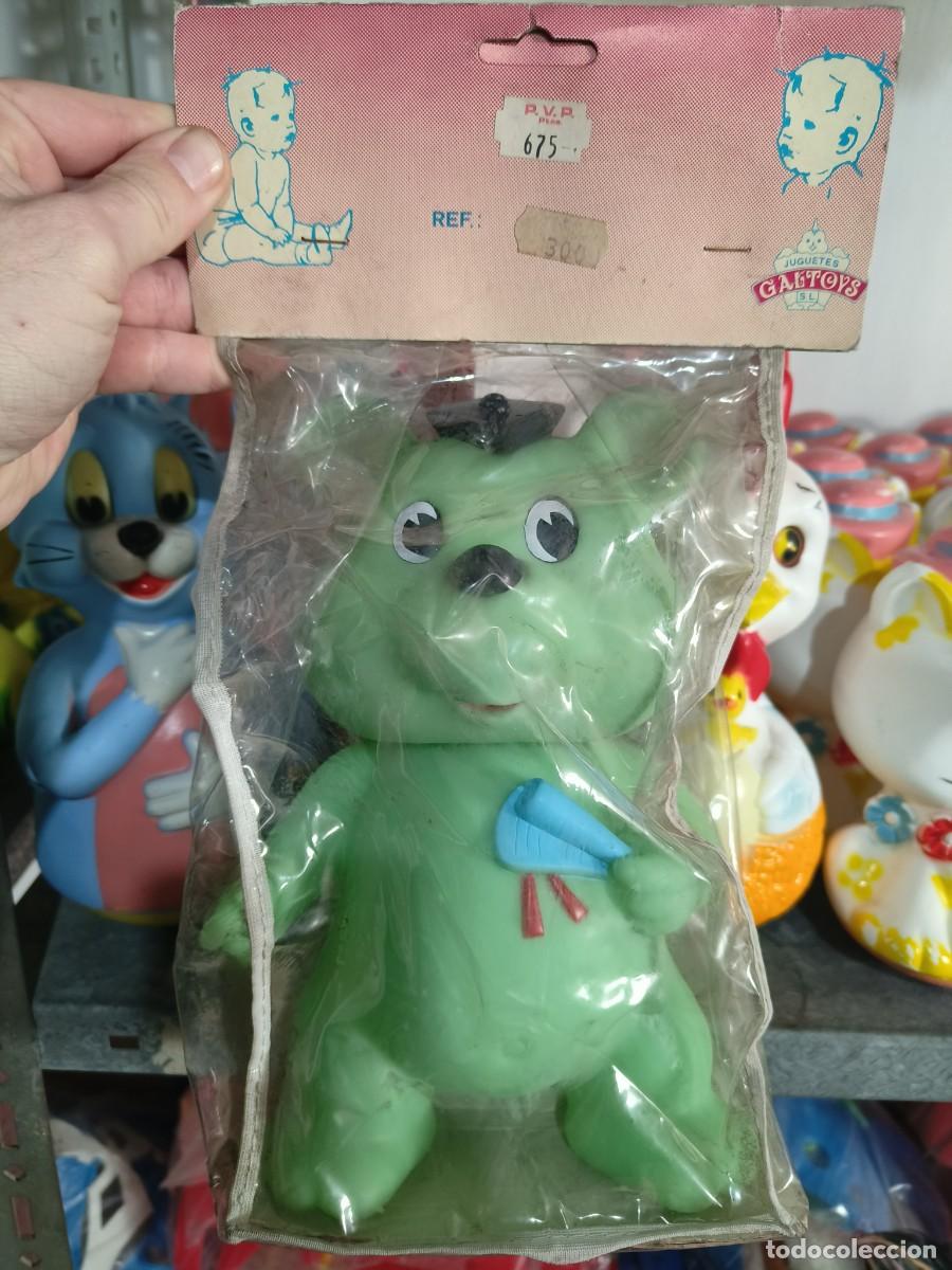 Juguetes antiguos y Juegos de colecci&oacute;n: Ocasion ! Antiguo mu&ntilde;eco figura goma blanda tipo chifle sofubi espa&ntilde;ol osito Oso Galtoys 25 ctm