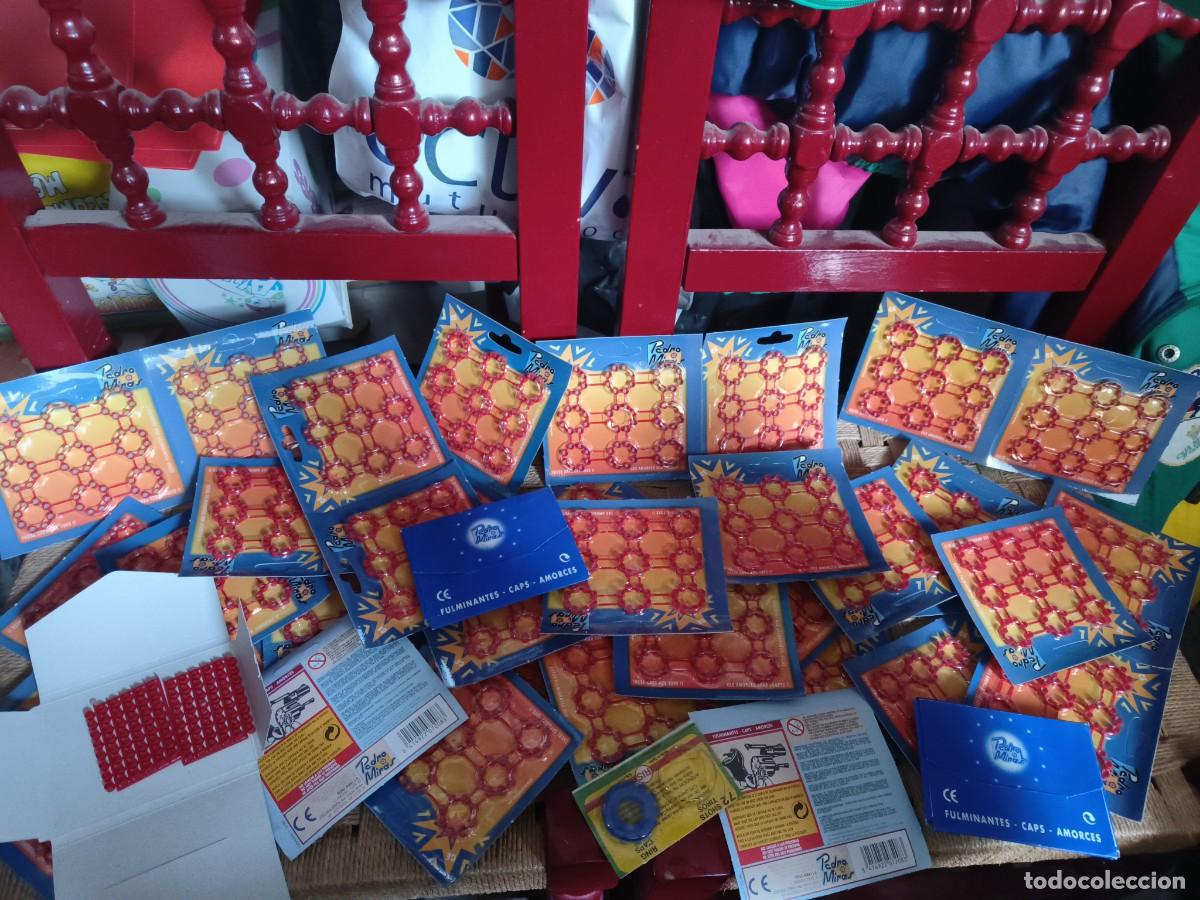 Juguetes antiguos y Juegos de colecci&oacute;n: Ocasion !! Lote de 30 blister / paquetes fulminantes Pedro Miras a&ntilde;os 80 / 90
