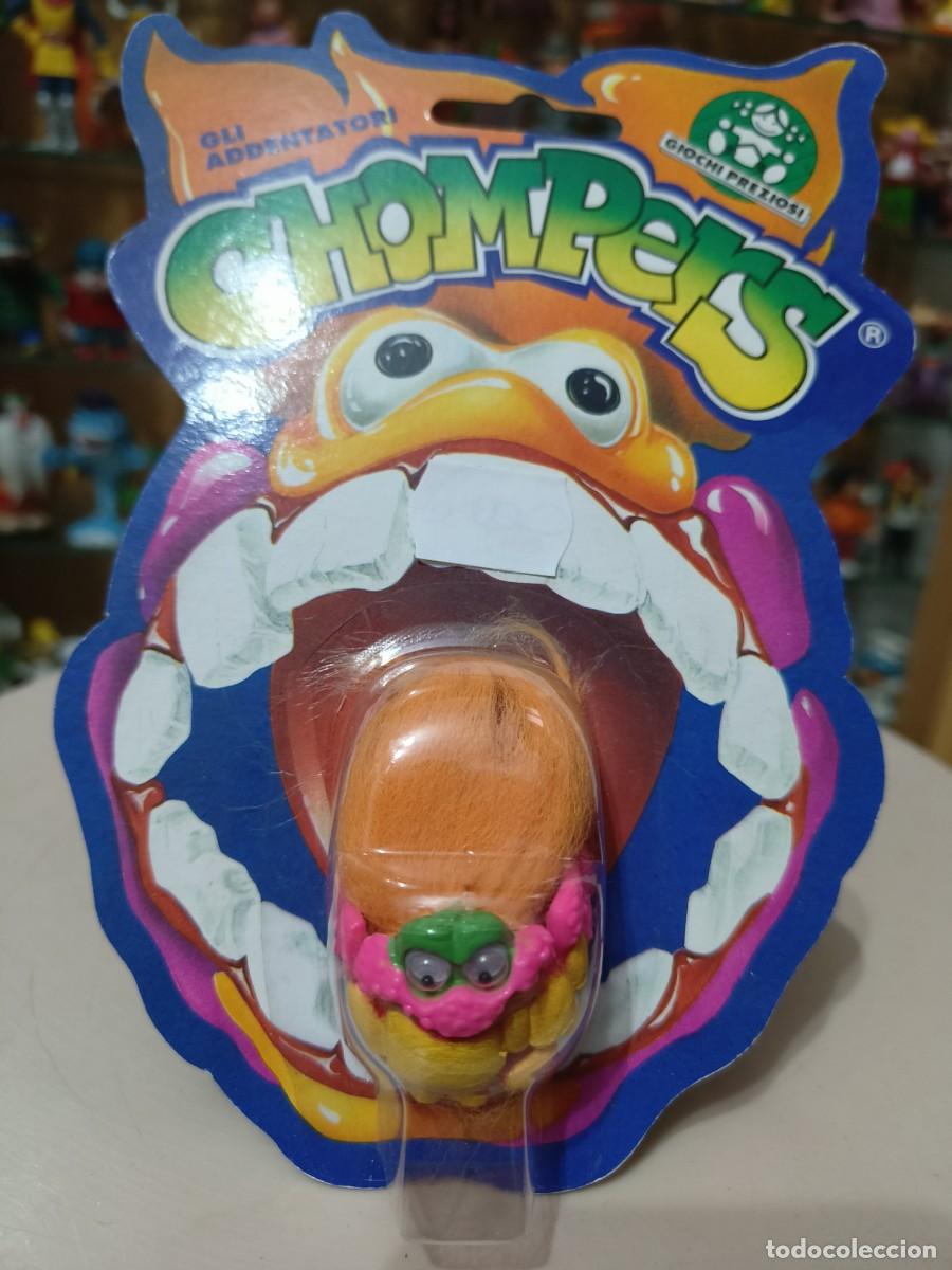 Juguetes antiguos y Juegos de colecci&oacute;n: Ocasion coleccionista ! Blister a&ntilde;os 80 monstruo Chompers a&ntilde;os 90 Giochi Preziosi no madballs terror