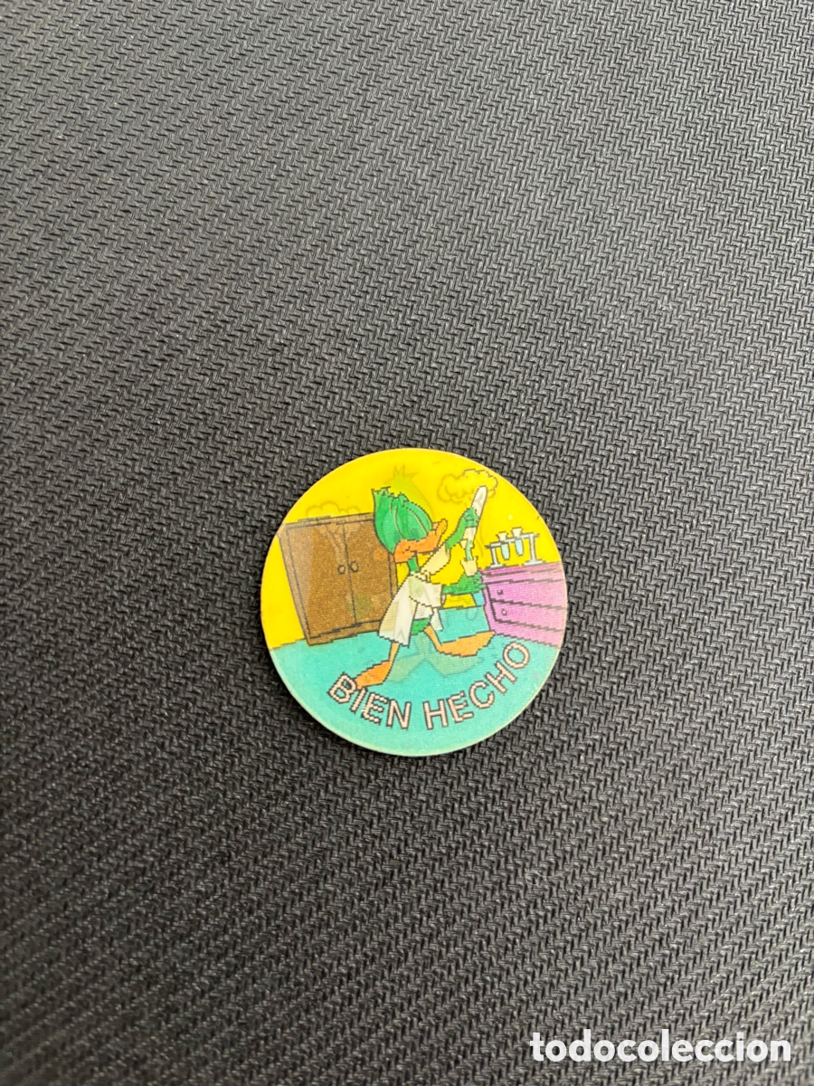 Juguetes antiguos y Juegos de colecci&oacute;n: Magic tazo plucky duck hologr&aacute;fico Matutano looney toons
