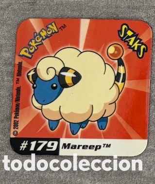 Juguetes antiguos y Juegos de colecci&oacute;n: Pokemon staks nintendo 2002 mareep 179