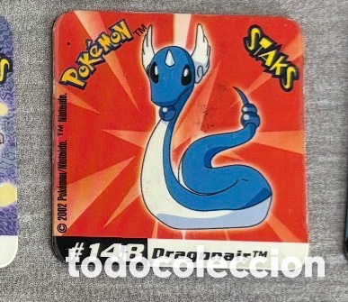 Juguetes antiguos y Juegos de colecci&oacute;n: Pokemon staks nintendo 2002 dragonair 148
