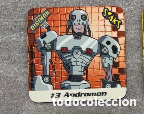Juguetes antiguos y Juegos de colecci&oacute;n: Staks im&aacute;n digimon 2001 n&uacute;mero 3