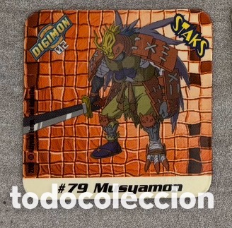 Juguetes antiguos y Juegos de colecci&oacute;n: Staks im&aacute;n digimon 2001 n&uacute;mero 79