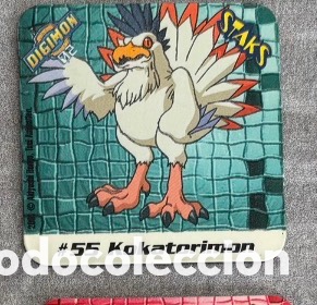 Juguetes antiguos y Juegos de colecci&oacute;n: Staks im&aacute;n digimon 2001 n&uacute;mero 55