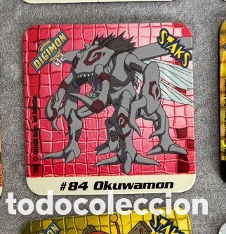 Juguetes antiguos y Juegos de colecci&oacute;n: Staks im&aacute;n digimon 2001 n&uacute;mero 84