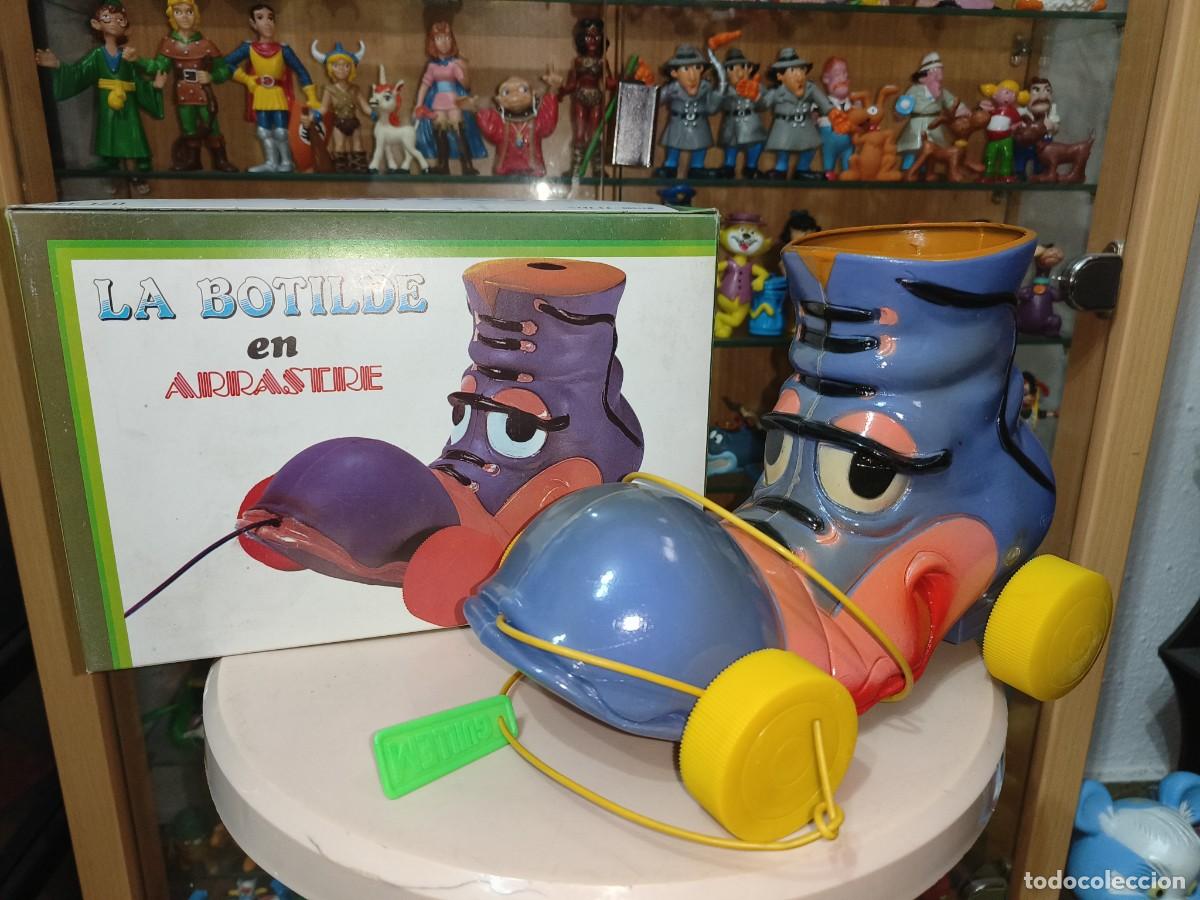 Juguetes antiguos y Juegos de colecci&oacute;n: Ocasion ! Antiguo Juguete de arrastre Botilde a&ntilde;os 80 nueva a estrenar en su caja Un Dos Tres