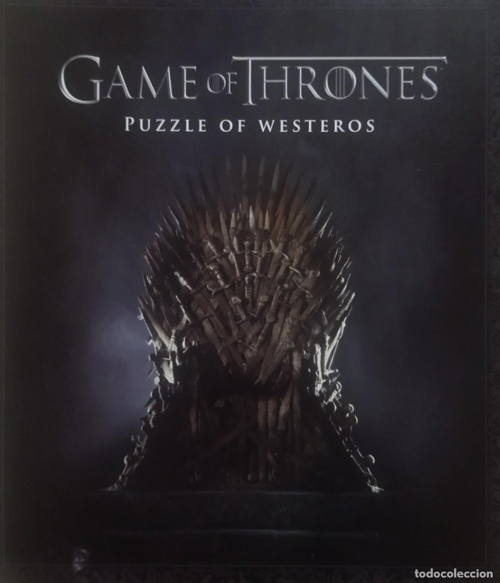 Juguetes antiguos y Juegos de colecci&oacute;n: GU&Iacute;A OFICIAL / MANUAL GAME OF TIRONES 4D CITYSCAPE PUZZLE OF WESTERO