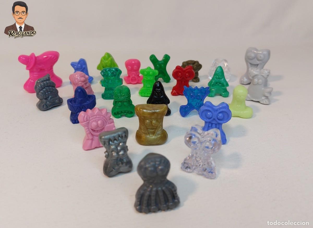 Juguetes antiguos y Juegos de colecci&oacute;n: GOGO&rsquo;S CRAZY BONES : LOTE 26 FIGURAS ORIGINALES VARIADAS COLORES / A&Ntilde;OS 90-2000 / JUGUETE