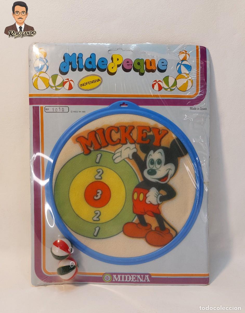 Juguetes antiguos y Juegos de colecci&oacute;n: DIANA MICKEY MOUSE / MIDEPEQUE REF: 1010 MARCA MIDENA A&Ntilde;O 1986 / NUEVA BLISTER MADE IN SPAIN VINTAGE