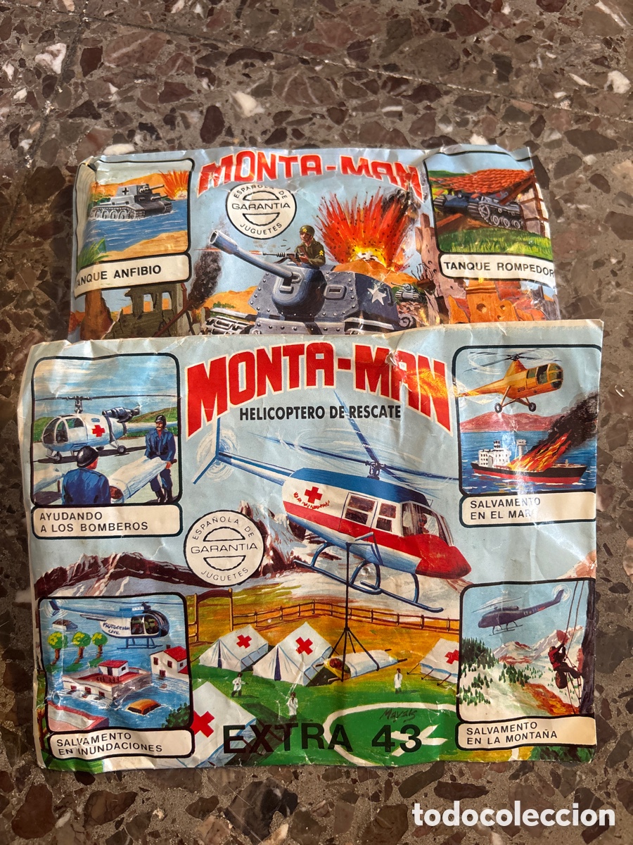 Juguetes antiguos y Juegos de colecci&oacute;n: Dos Monta-Man sin abrir