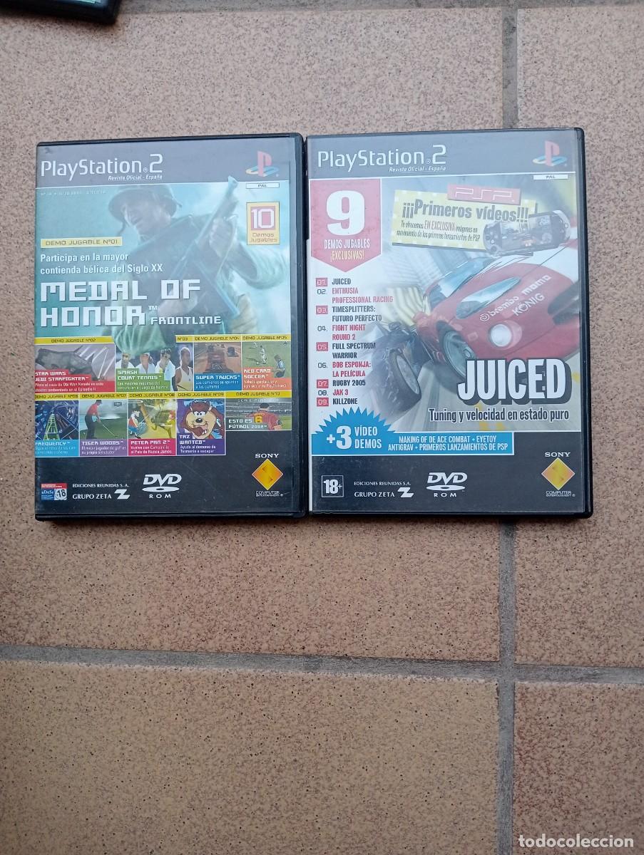 Juguetes antiguos y Juegos de colecci&oacute;n: Lote 2 DVD play Station 2