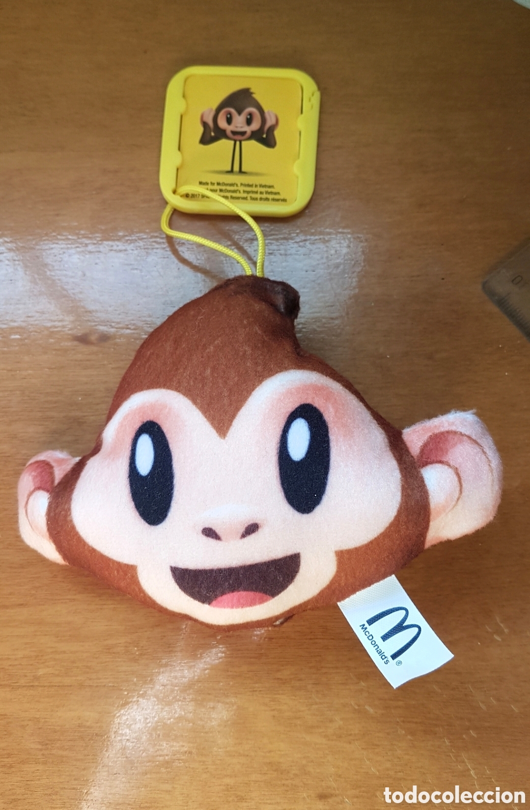 Juguetes antiguos y Juegos de colecci&oacute;n: Figura emoji peluche la pel&iacute;cula mono McDonald's McDonald mu&ntilde;eco colecci&oacute;n