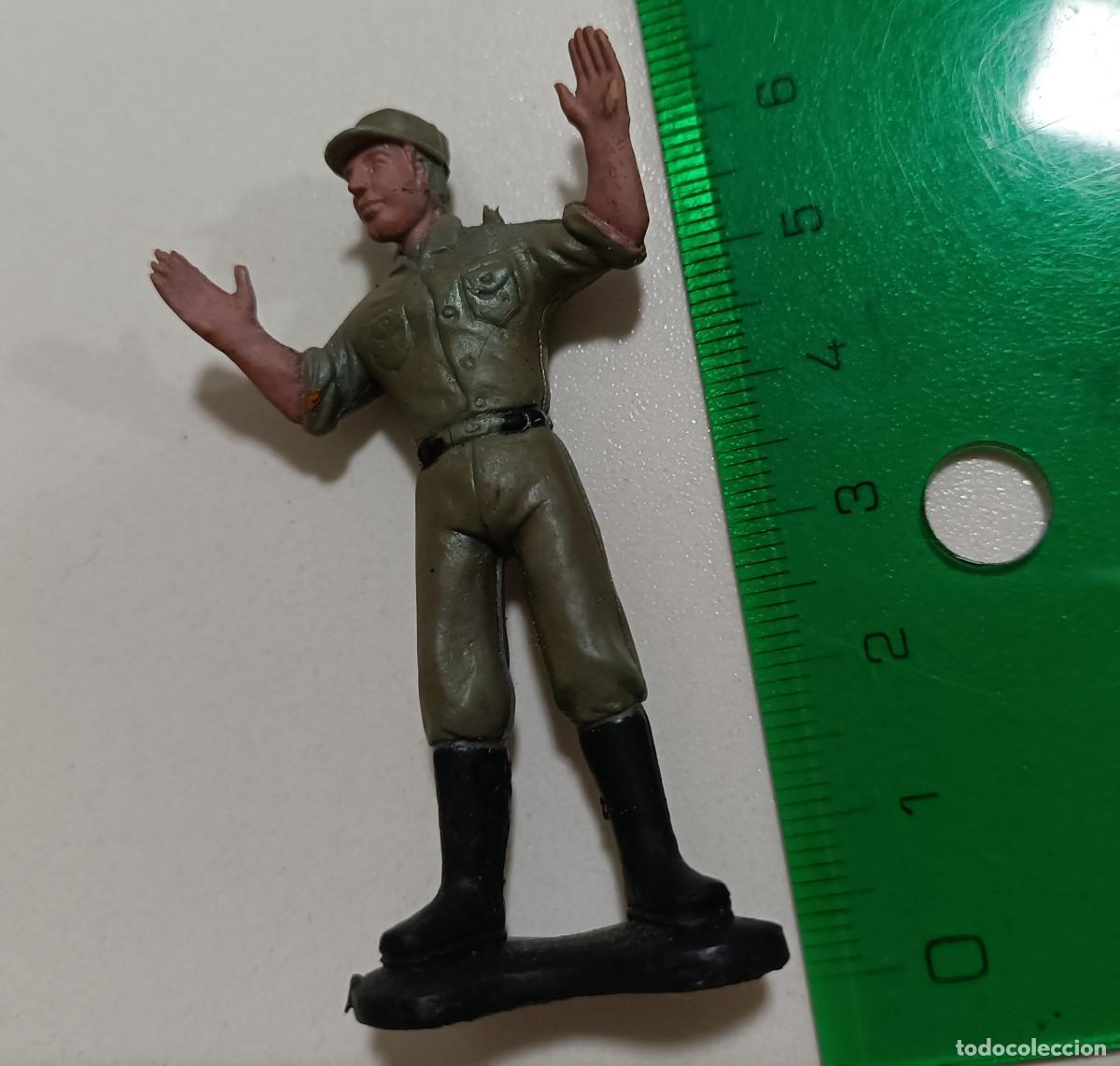 Juguetes antiguos y Juegos de colecci&oacute;n: figura escala humana mu&ntilde;eco humano soldado ? uniforme operario ? gorra botas