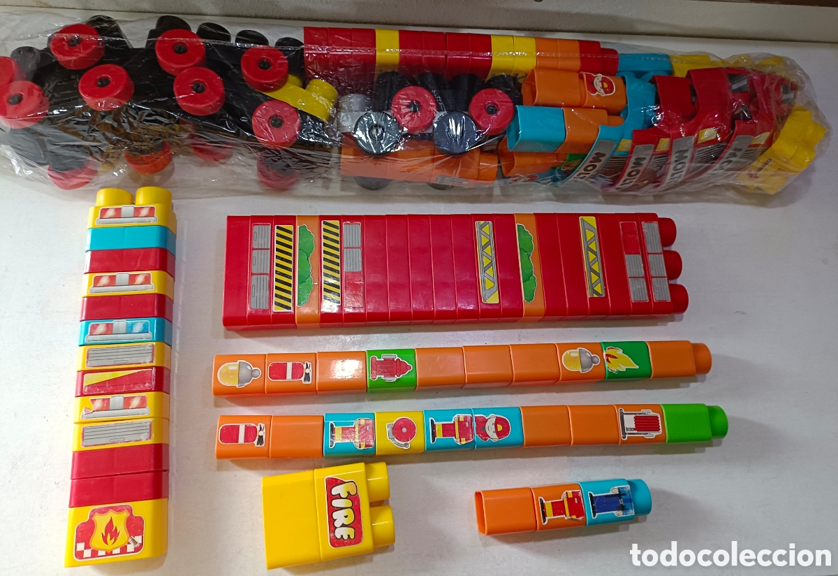 Jouets Anciens et Jeux de collection: Estacion de bomberos Molto + Megabloks