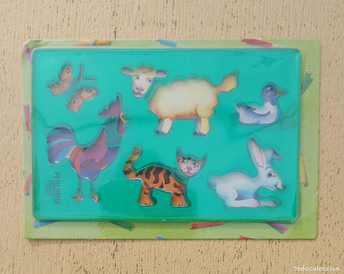 Juguetes antiguos y Juegos de colecci&oacute;n: Siluetas de Petit Suisse Promocional Danone