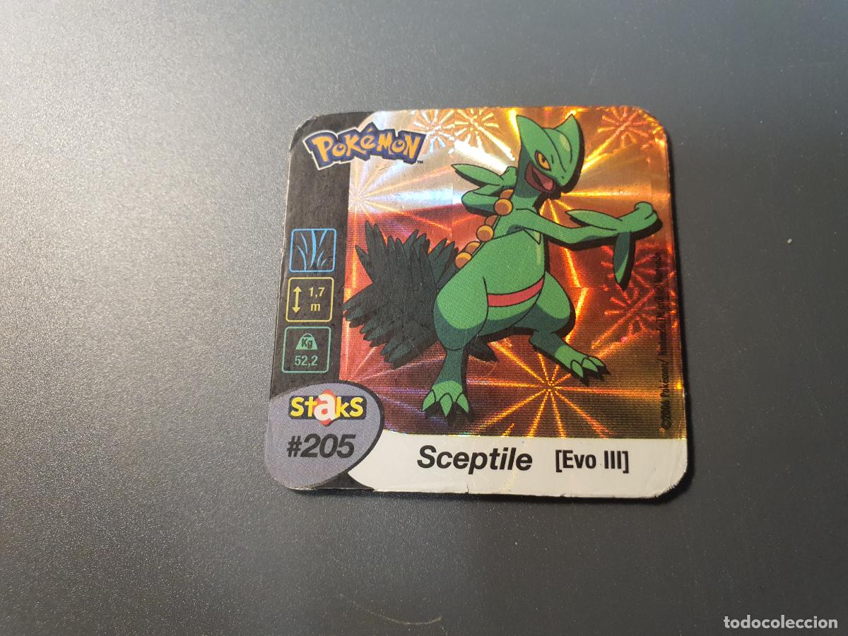 Brinquedos antigos e Jogos de cole&ccedil;&atilde;o: TAZO CROMO POKEMON -- 2006 -- POKEMON STAKS -- N&ordm; 205