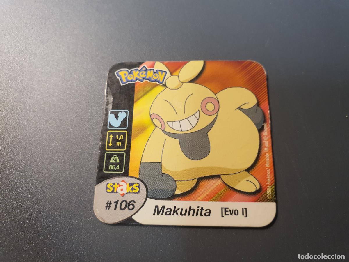 Brinquedos antigos e Jogos de cole&ccedil;&atilde;o: TAZO CROMO POKEMON -- 2006 -- POKEMON STAKS -- N&ordm; 106